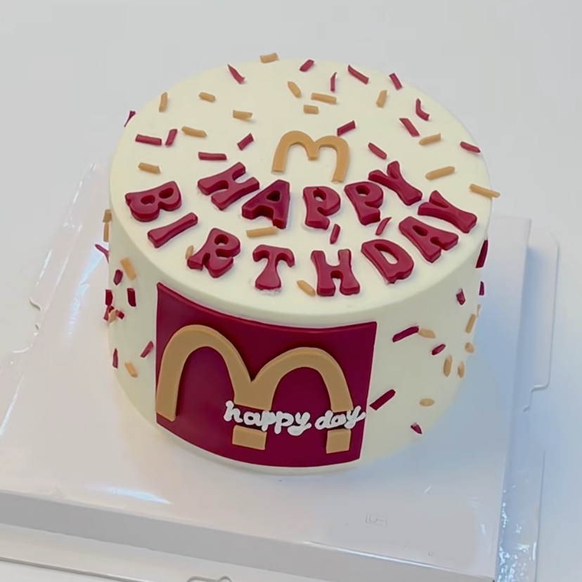 麦当劳薯条/翻糖蛋糕