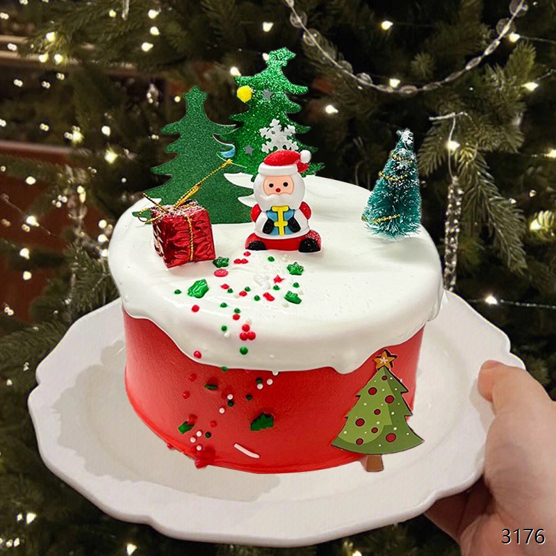 雪系圣诞/圣诞蛋糕